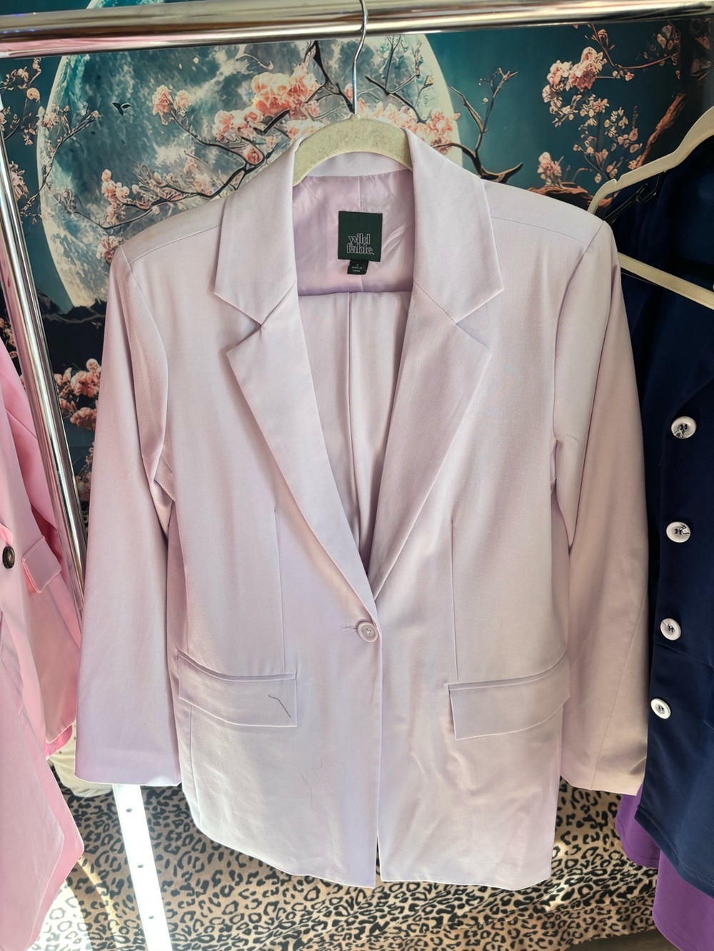 Wilfred Pale Lavender Single-Button Blazer